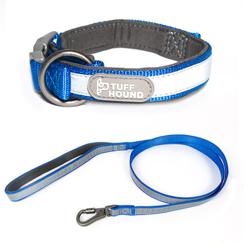 Reflective Dog Leash + Collar Set