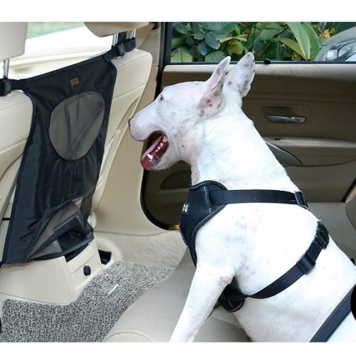 Rear Car Seat Console Barrier & Fence for Dogs