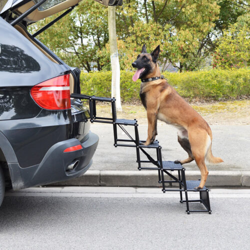 Foldable Dog Ladder for Car, Truck or SUV