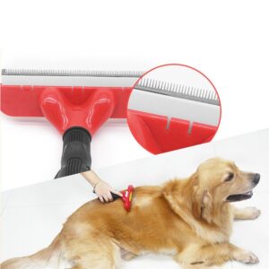 Dog brush and deshedding tool